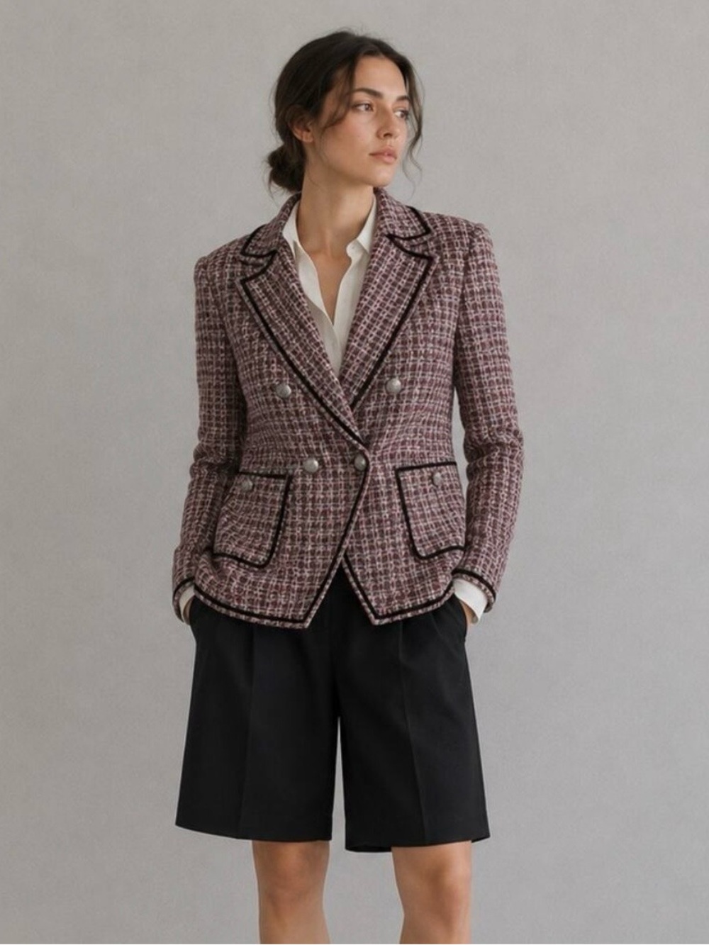 Veronica Beard Tweed Blazer